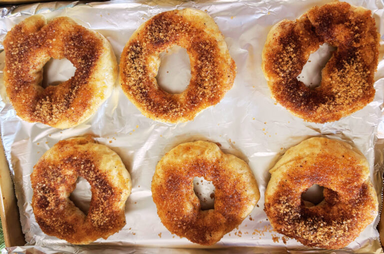 My Go-To Homemade Bagels (4 Flavors)