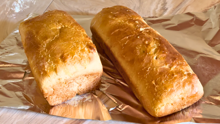 Soft Sandwich Bread (2 Loaves)