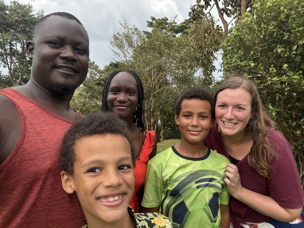 Our family at the Nile - Every Day Life in Eastern Uganda