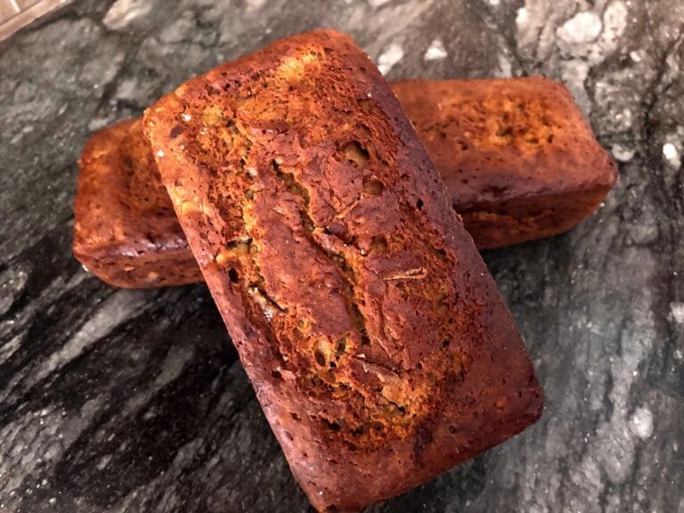 Soft & Moist Banana Bread (Easy 3-Loaf Recipe)